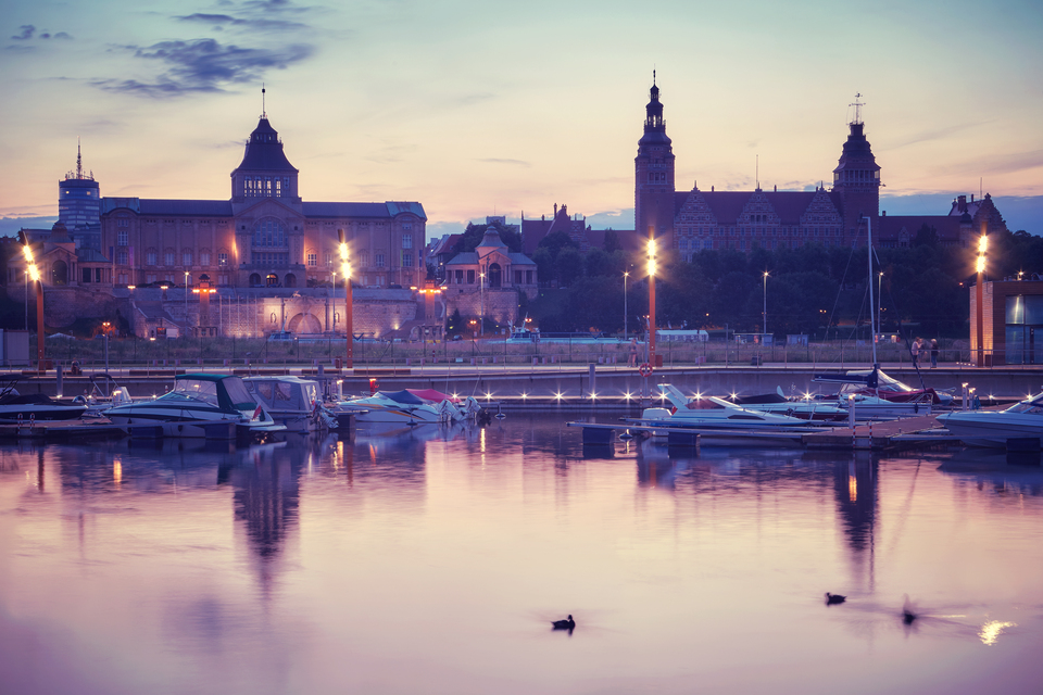 SZCZECIN Panorama miasta z Agencja Marketingowa